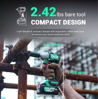 Llave de impacto inalámbrica DCA 20V