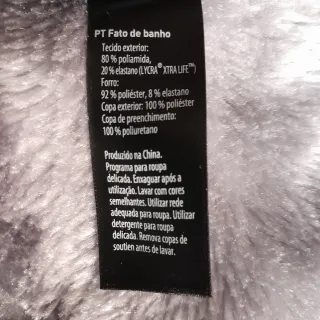 Fato de banho Sylvie Mies preto