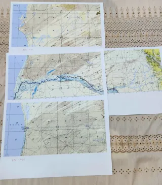 22 Mapas TPC 1/500.000 Mauritania Senegal