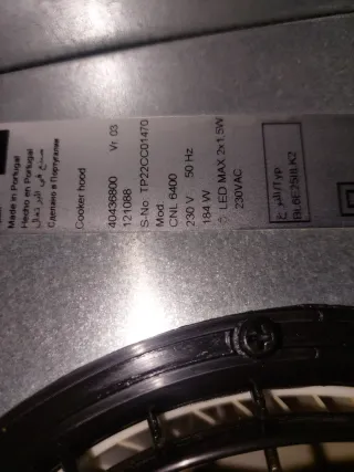 Campana extractora Teka