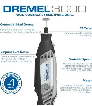 Dremel 3000 Multiherramienta 130W