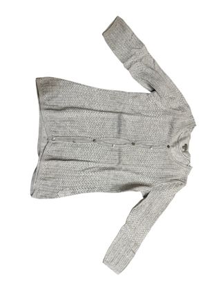 Cardigan lungo grigio