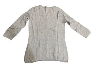 Cardigan lungo grigio