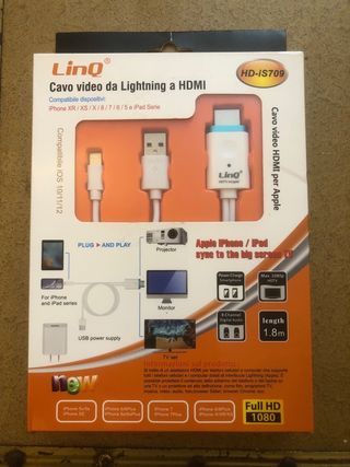 LinQ Cavo video Lightning HDMI HD-iS709