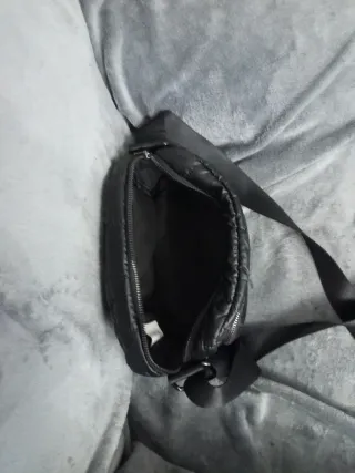 Bolso acolchado negro