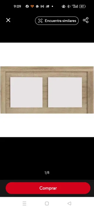 Cabecero Cama 90 Madera