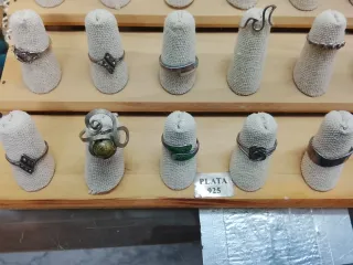 Lote 10 Anillos Plata