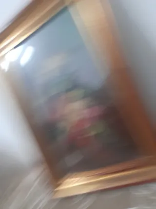 Antico quadro floreale