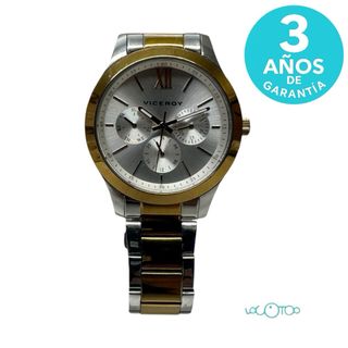 Reloj Viceroy Pulsera Oro y Plata