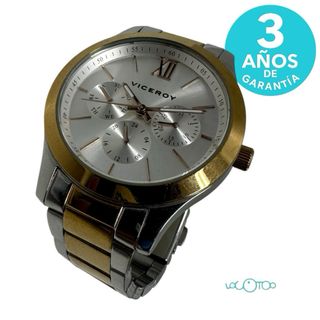 Reloj Viceroy Pulsera Oro y Plata