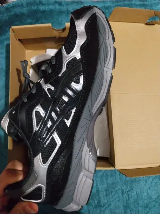 Zapatillas Asics Talla 44 Negro Gris