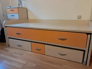 Cama nido con cajones