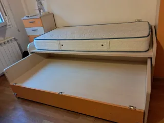 Cama nido con cajones