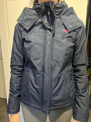 Abrigo Hollister Azul Marino