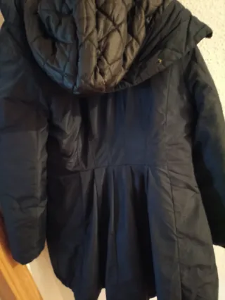 Chaqueta acolchada negra talla XL