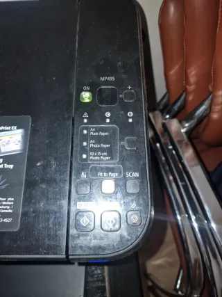 Impresora multifunción  Canon MP495 WiFi (Negra)