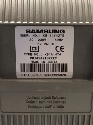 TV 14 SAMSUNG.CB-14Y42TS 14 CRT Euroconector