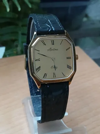 Reloj Mortima Cuarzo NOS Dorado