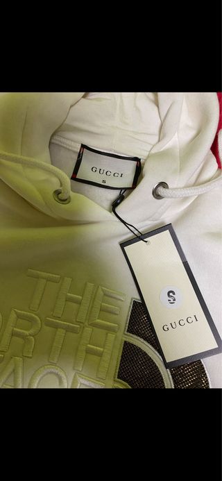Sudadera The North Face x Gucci Blanca