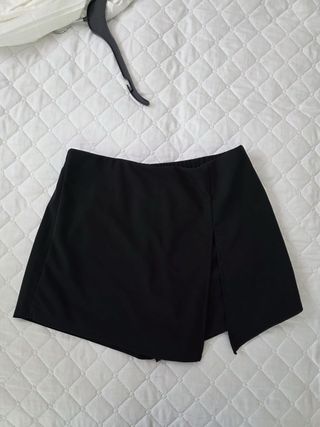 Falda pantalón negra