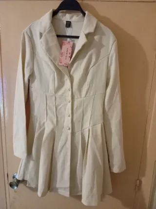 Chaqueta SHEIN Beige Talla S