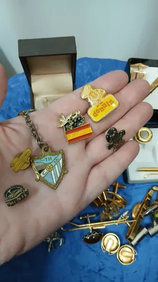 Lote Gemelos, Corbateros,  Pines...Vintage