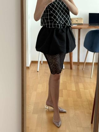 Minifalda globo Mango Talla 34/XS