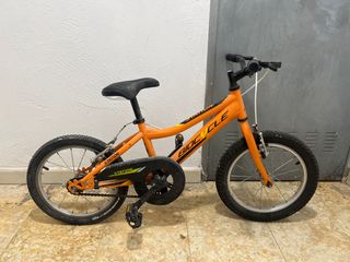 Bicicleta Infantil 16 Naranja
