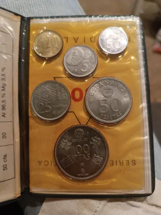 Monedas commemorativas Mundial 82 España