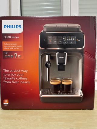 Cafetera Philips Serie 3300 súperautomática.