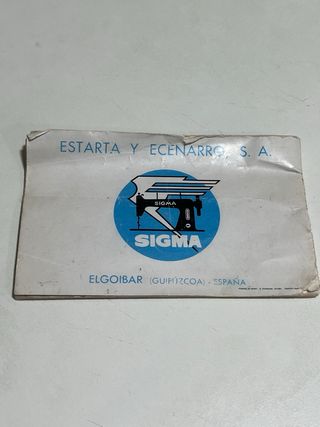 Máquina de coser Sigma