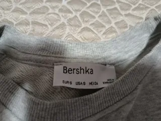 Sudadera Bershka Gris San Francisco