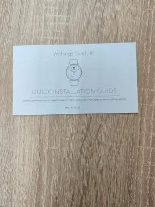 Reloj Inteligente Withings Steel HR Sport