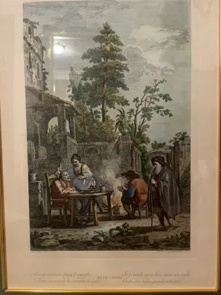 Cuadro italiano antiguo