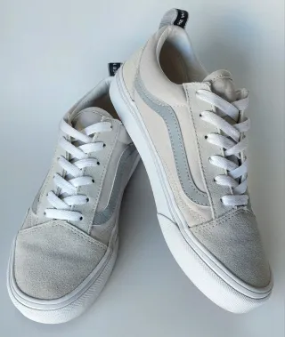 Vans Reflectantes T38 Beige/Gris