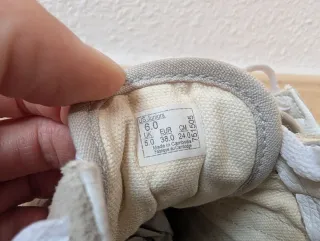 Vans Reflectantes T38 Beige/Gris