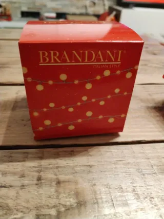 Pallina natalizia Brandani rossa