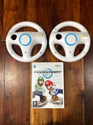 Mario Kart Wii con 2 volanti wii
