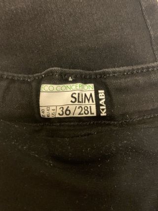 Pantalón premamá Kiabi Negro