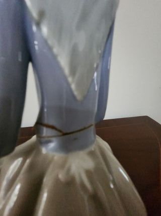 Figura Porcelana Lladro Lavandera Vintage