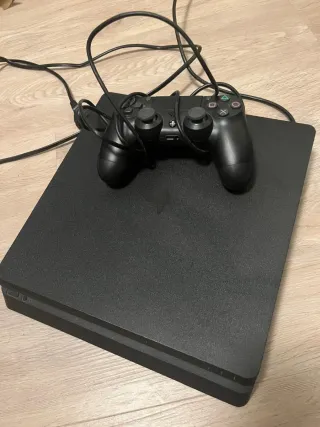 Ps4 Slim Negra + Mando