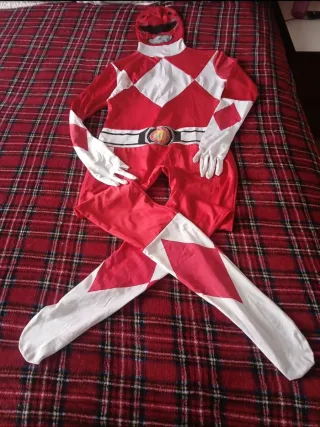Disfraz Power Ranger adulto talla única
