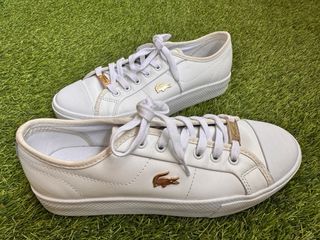 Zapatillas Lacoste Mujer Blancas Talla 38