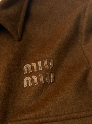 Giacchetta Miu Miu marrone