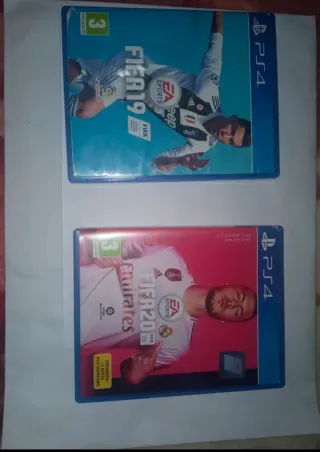 Lote 5 Juegos FIFA PS4 (19, 20, 21, 22, 23)