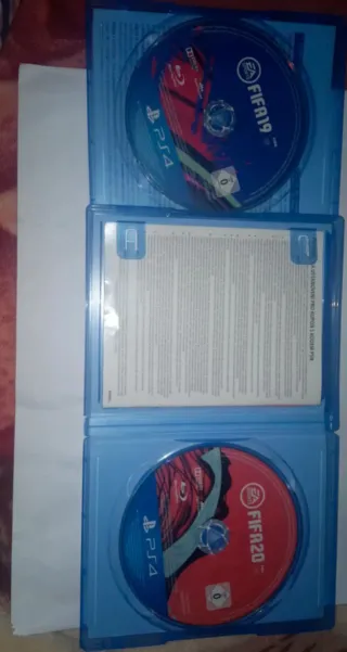 Lote 5 Juegos FIFA PS4 (19, 20, 21, 22, 23)