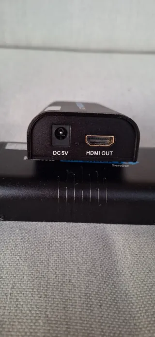 Extensor HDMI a través de red ethernet.