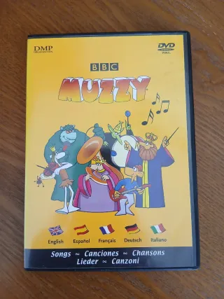 Colección completa Muzzy: 31 DVD-book y CDrom-book