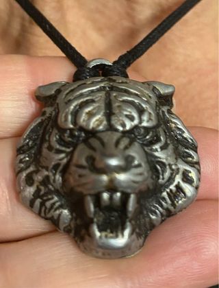 Colgante Tigre Hecho a Mano 50% Plata