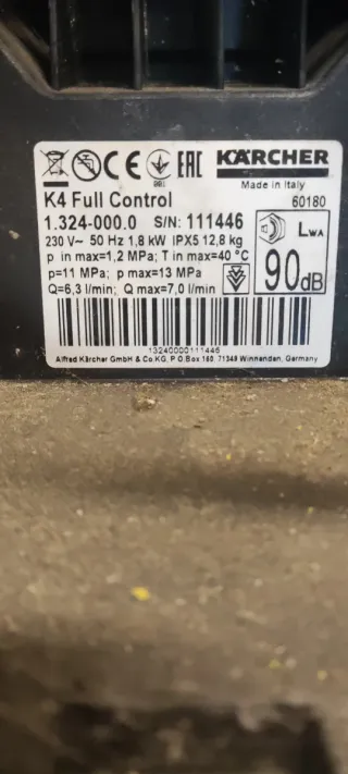Hidrolimpiadora Karcher K4